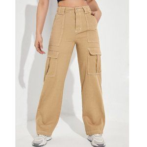 Khaki Cargo Pants